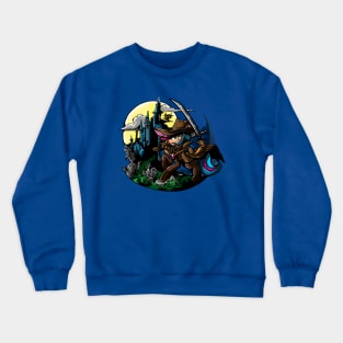 Scytina: Vampire Pony Hunter Crewneck Sweatshirt